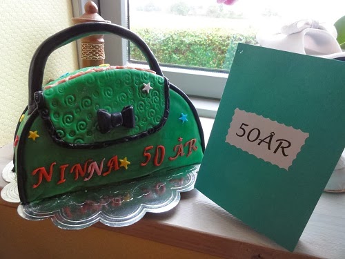 Taske kage til Ninas fødselsdag