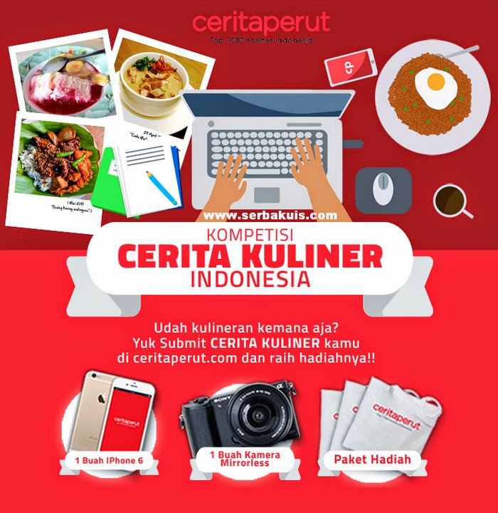 Kontes Cerita Kuliner Indonesia Berhadiah iPhone 6 Kontes Cerita Kuliner Indonesia Berhadiah iPhone 6