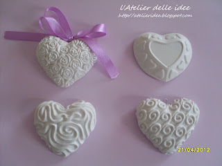 gesso e polvere di ceramica