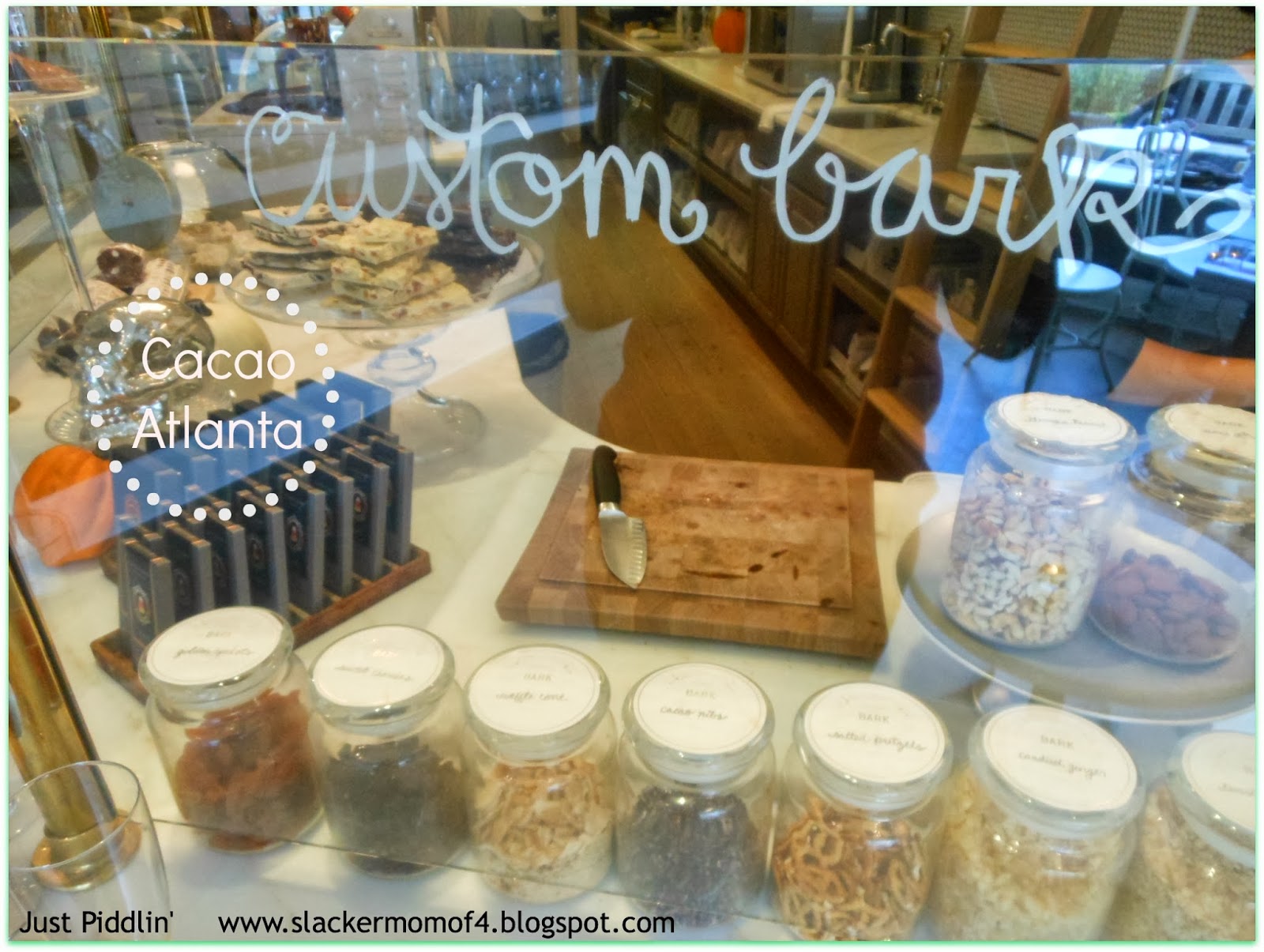 just piddlin' Chocolate at Cacao Atlanta