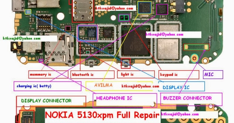 5130 Full Pcb Motherboard Layout Wiring Diagram