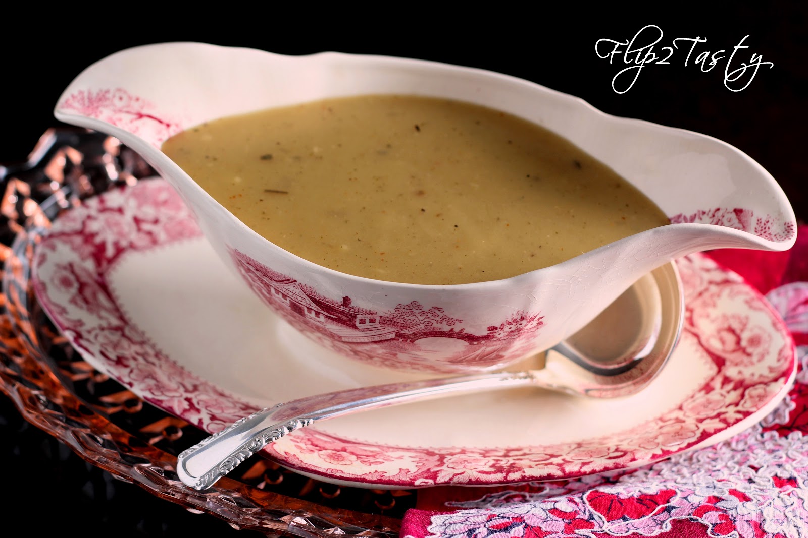 Sage Turkey Gravy Flip2Tasty