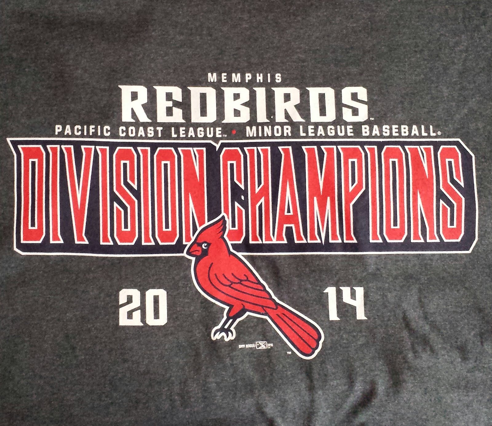 Memphis Redbirds 2014 Pacific Coast League Division Champions