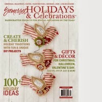 My Halloween Houses are featured in this issue!