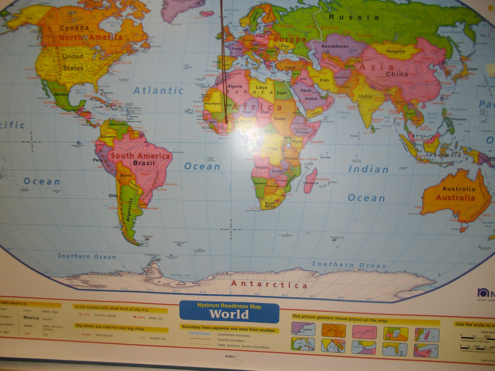 Map Of Continents And Oceans For Kids To Label