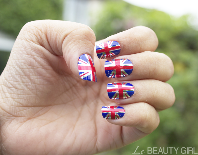 The Queen's Diamond Jubilee Union Jack Nails