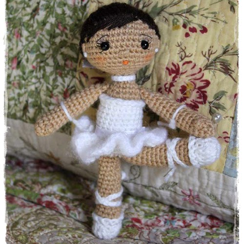 Patrones Amigurumi: Bailarina pequenita