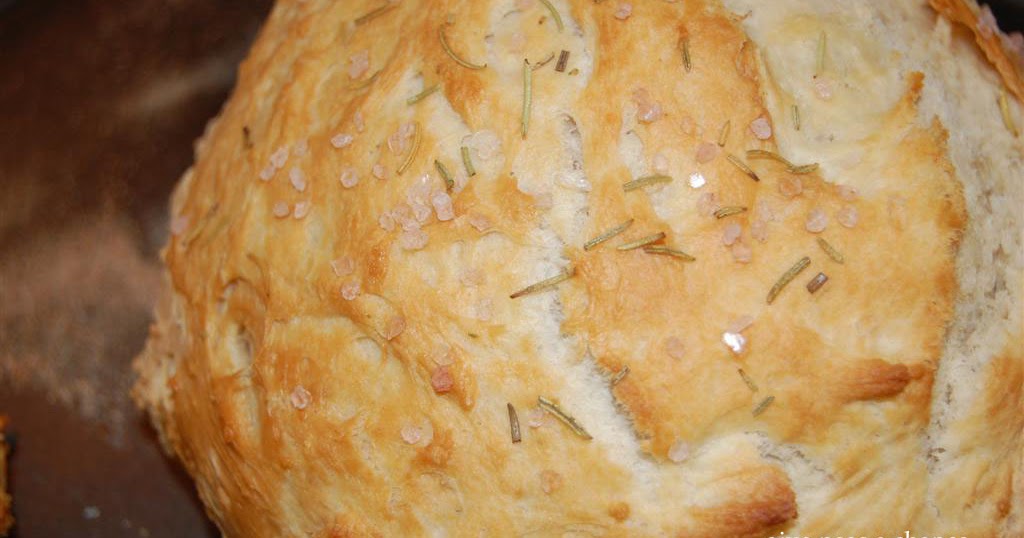 Give Peas a Chance Rosemary Dipping Bread