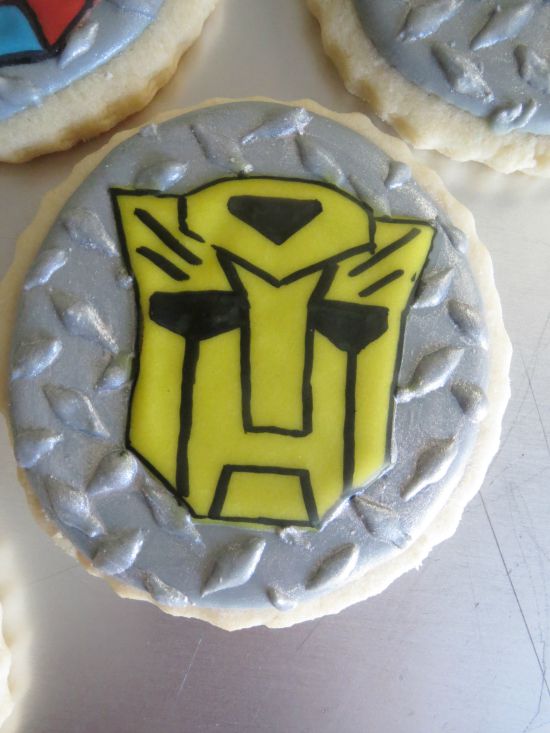 Madeinaday flocked Transformer Sugar Cookies | Jordan's Easy Entertaining