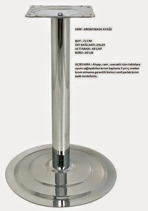 Krom Masa Ayaklari