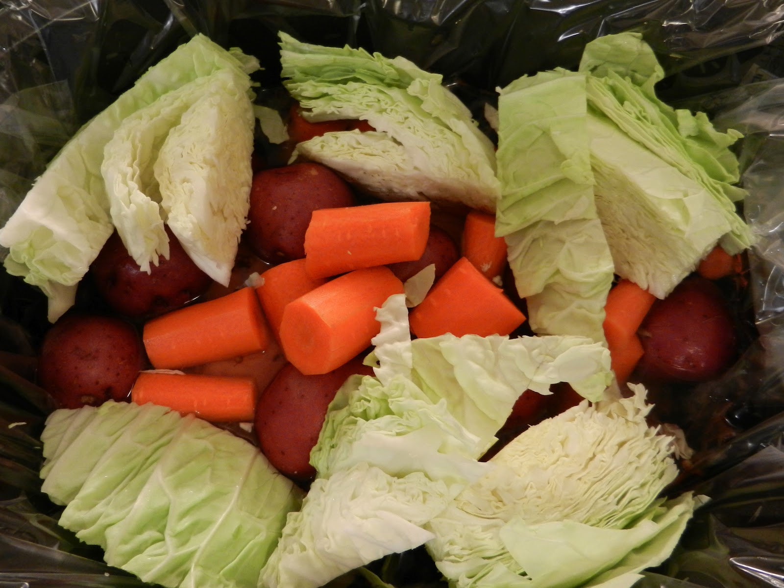 A Busy Mom's Slow Cooker Adventures Corned Beef with Cabbage, Carrots