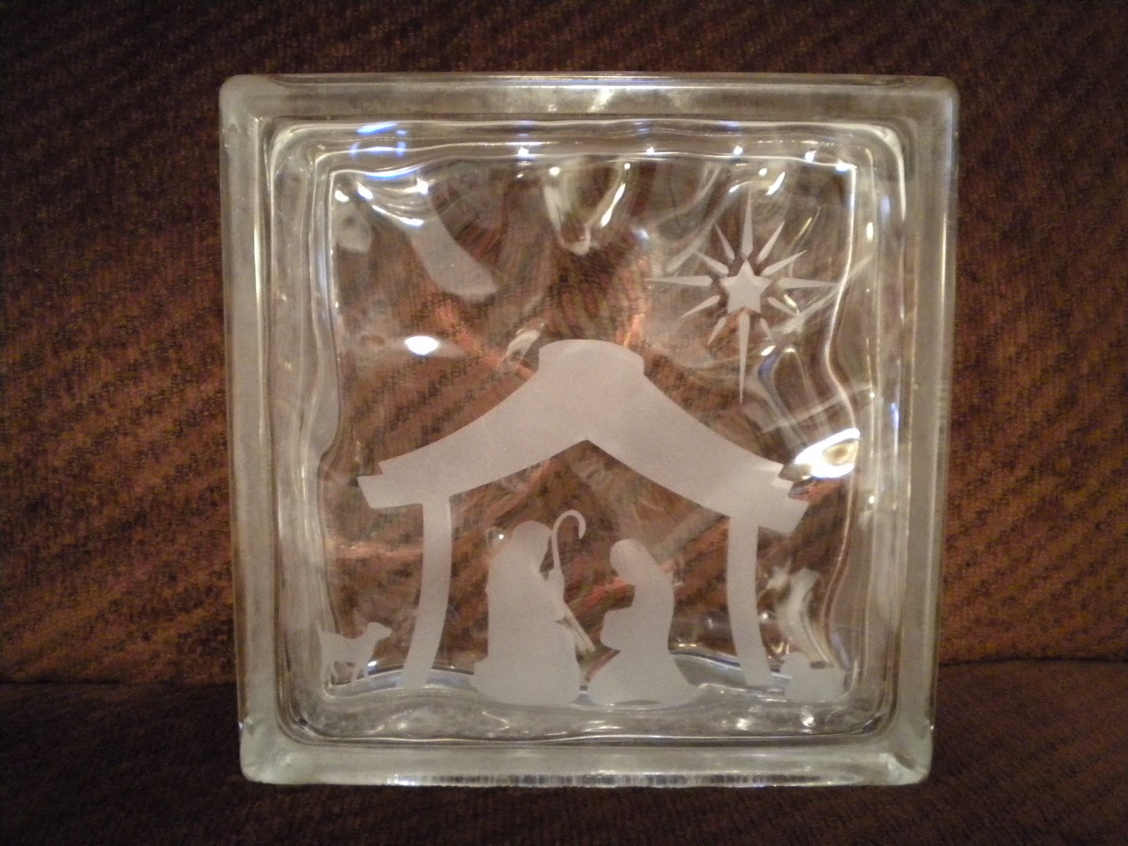 Nothin' Fancy Decorating Glass Blocks