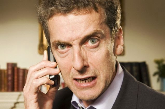 Peter Capaldi as Malolm Tucket in The Thick of It