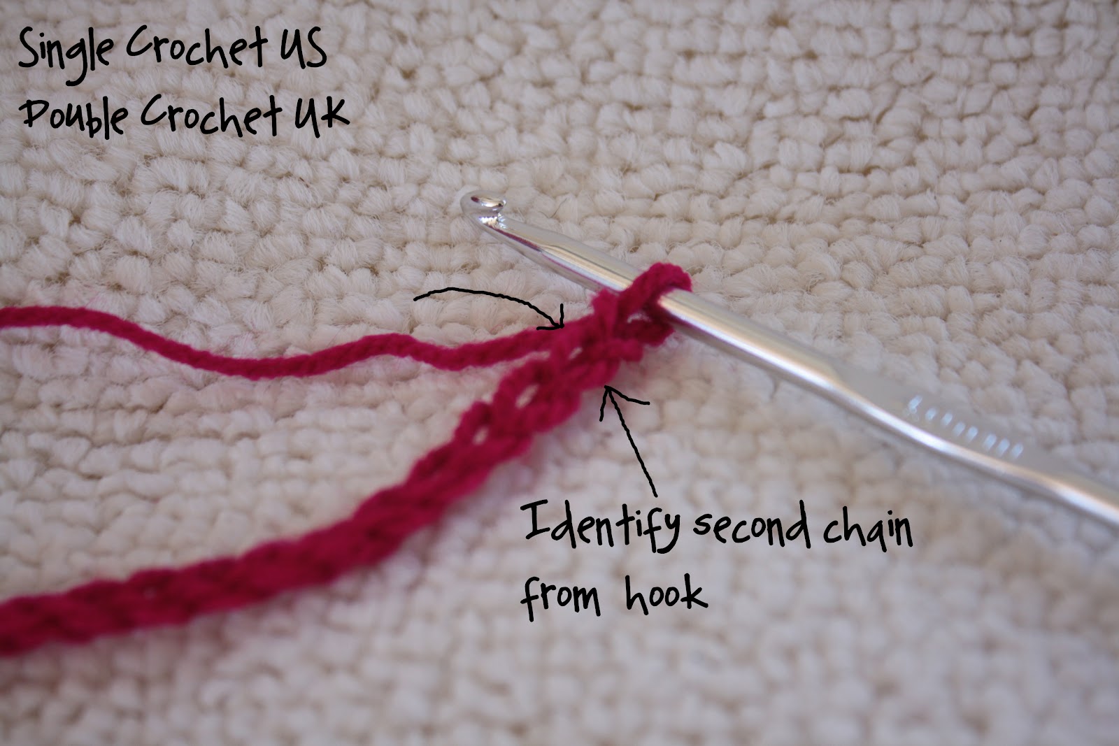 How To Crochet a Heart: {crochet basics} Single Crochet/Double Crochet