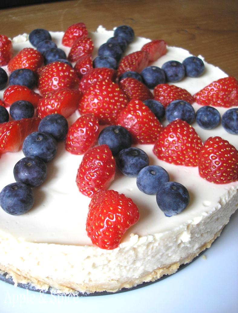 Apple & Spice Jubilee Cheesecake