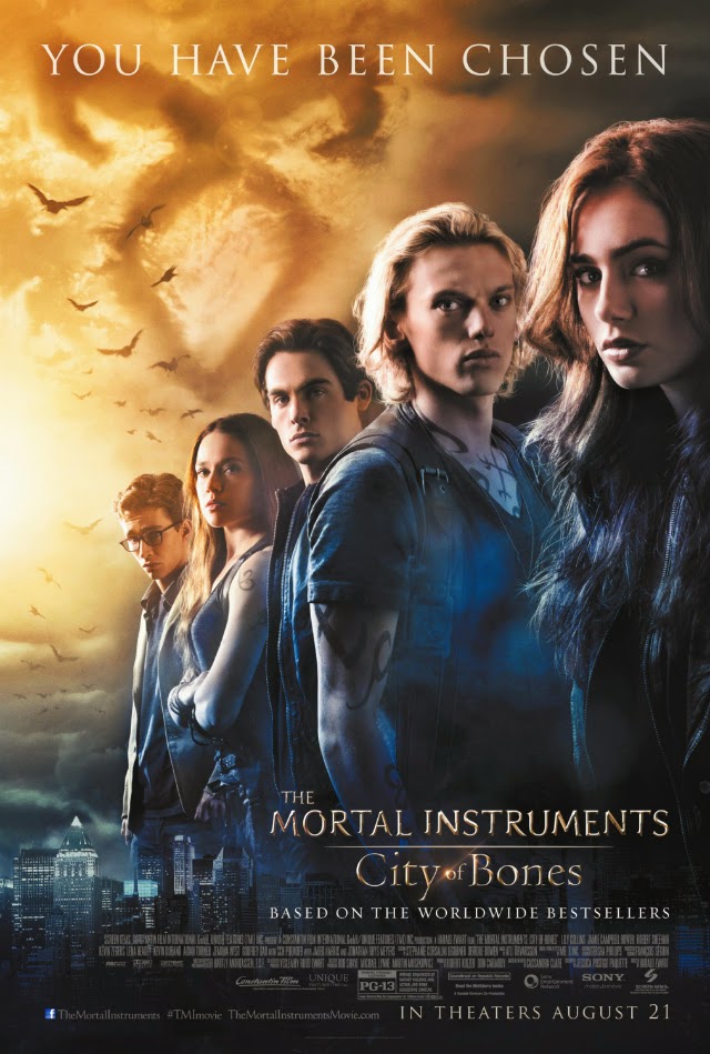 La película The Mortal Instruments: City of Bones ( Cazadores de sombras: Ciudad de hueso )
