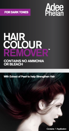 AEliminador de tinte Adee Phelan para cabellos oscuros