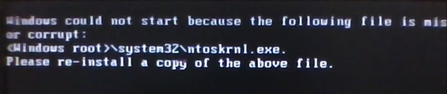ntoskrnl.exe для windows xp скачать