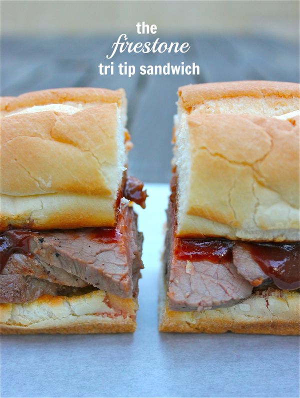 Firestone Tri Tip Sandwich Serving Seconds