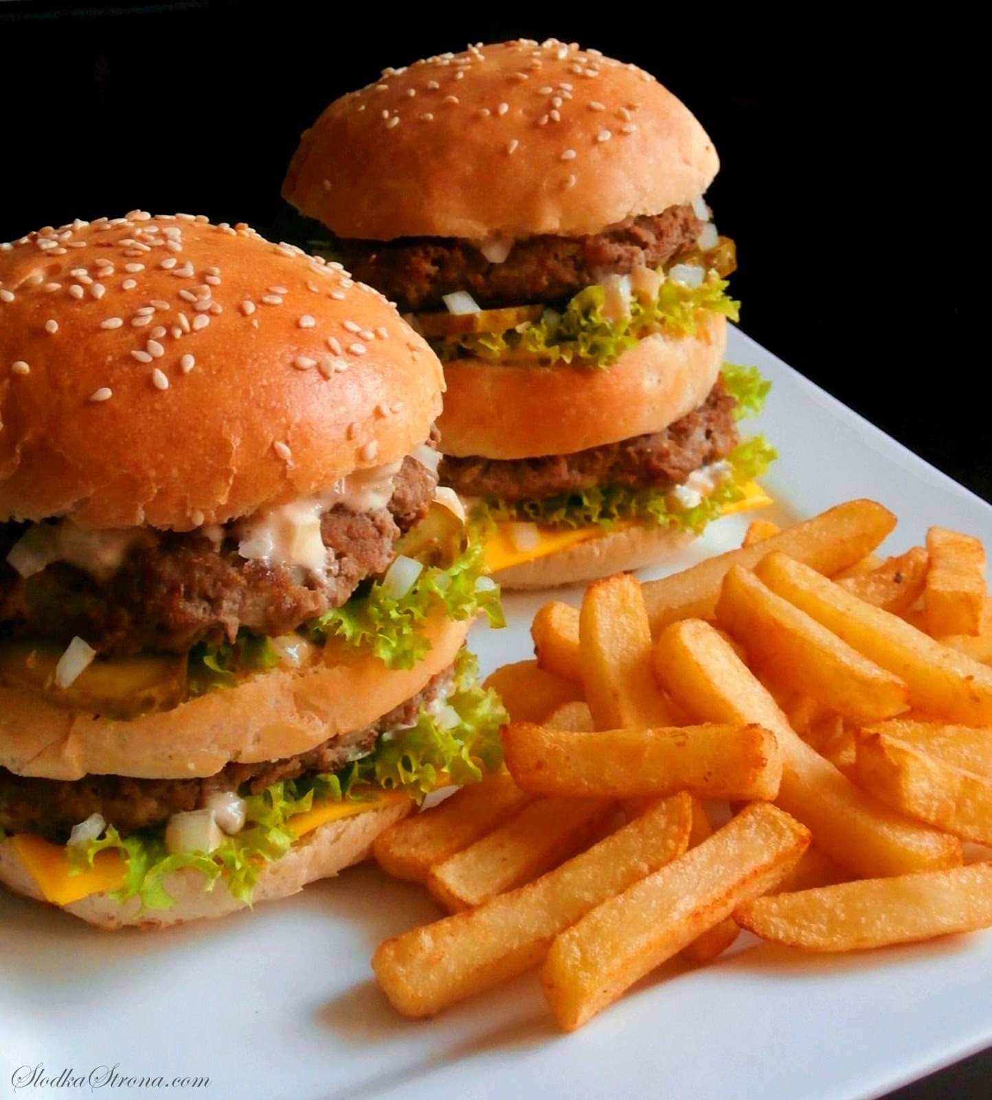 Słodka Strona Domowy Big Mac z McDonald's