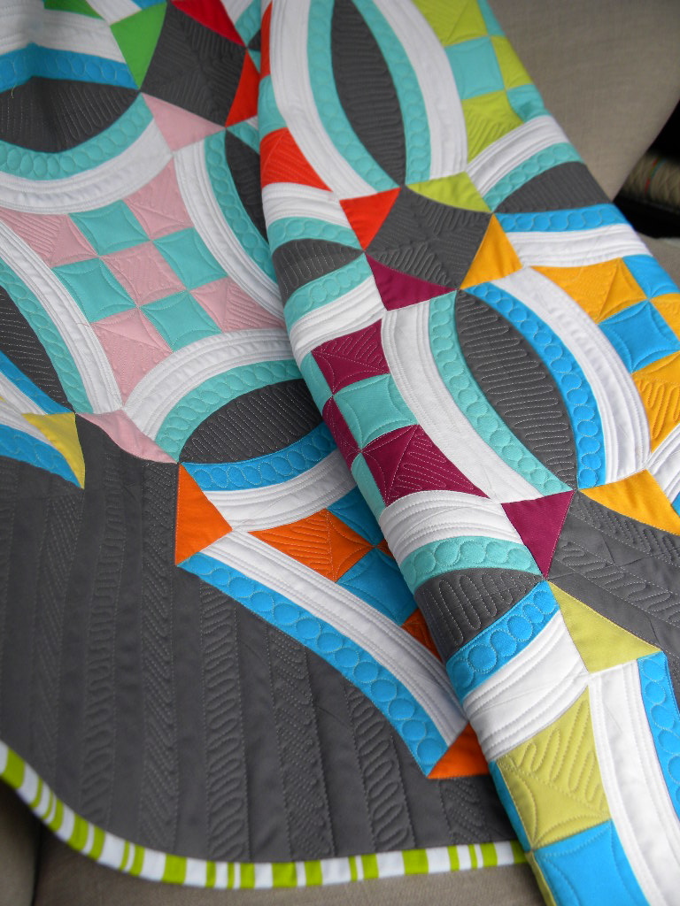 Sew Kind Of Wonderful Urban Nine Patch Quilt!