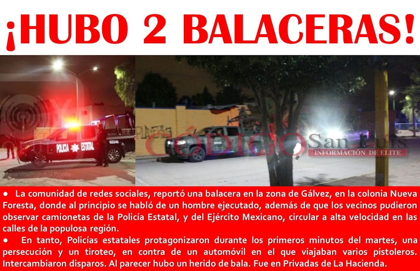 ESCALADA DE VIOLENCIA: ¿SE ACABÓ LA LUNA DE MIEL?