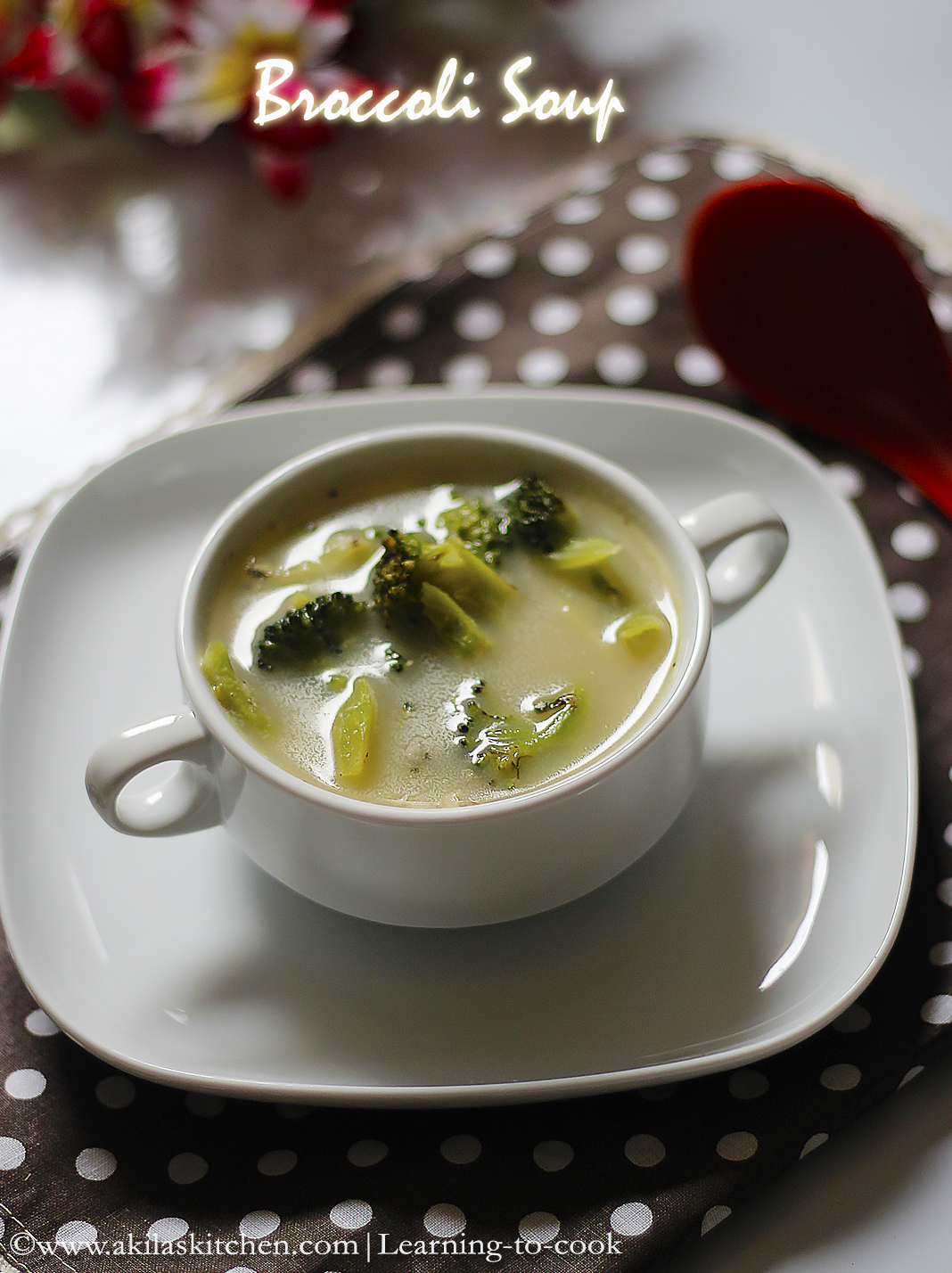 broccoli soup indian style