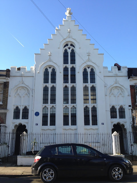 John Campbell Scenic Studio, former Mission Hall, Iffley Road, London W6