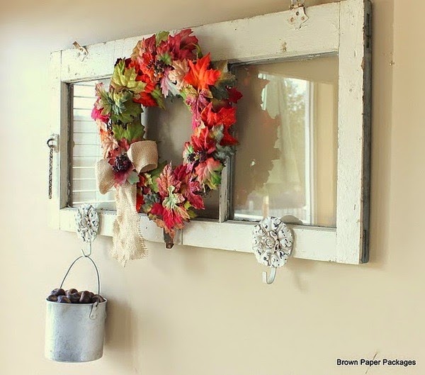 Wreaths on windows