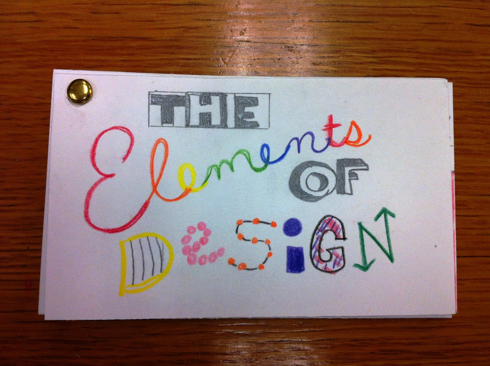 Tiny Hands Art Elements of Design Books