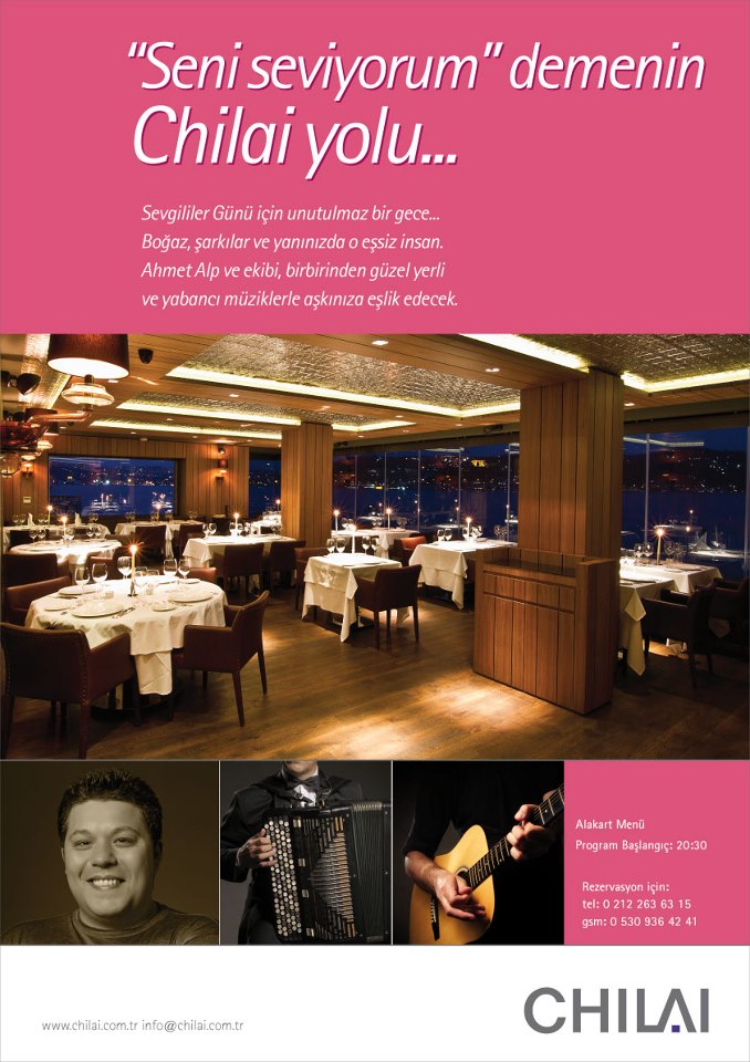 Sevgililer Günü Mekanları Chilai Bebek