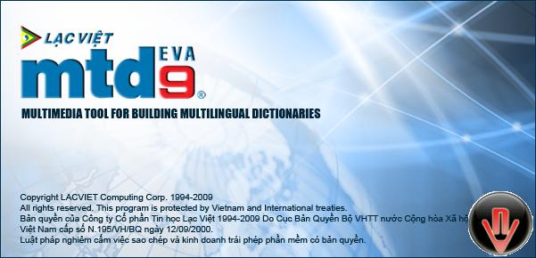 lạc việt mtd9 eva, từ điển Anh - Việt