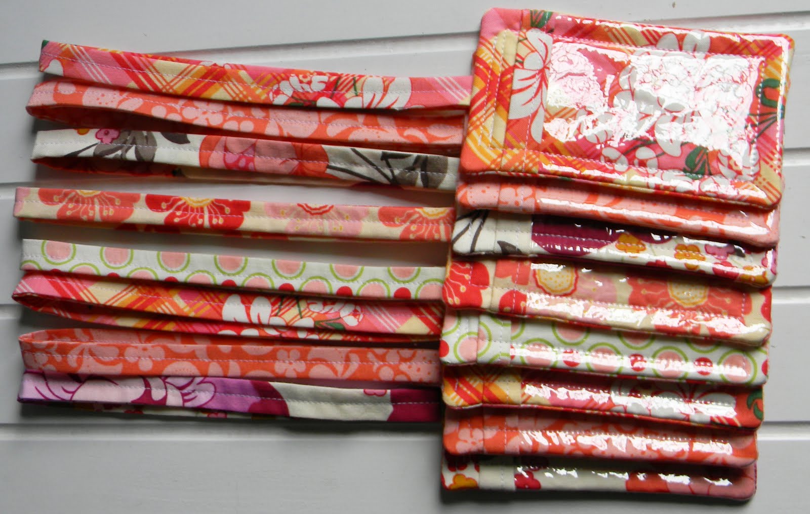 Fabric Luggage Tags from Auntie. photo