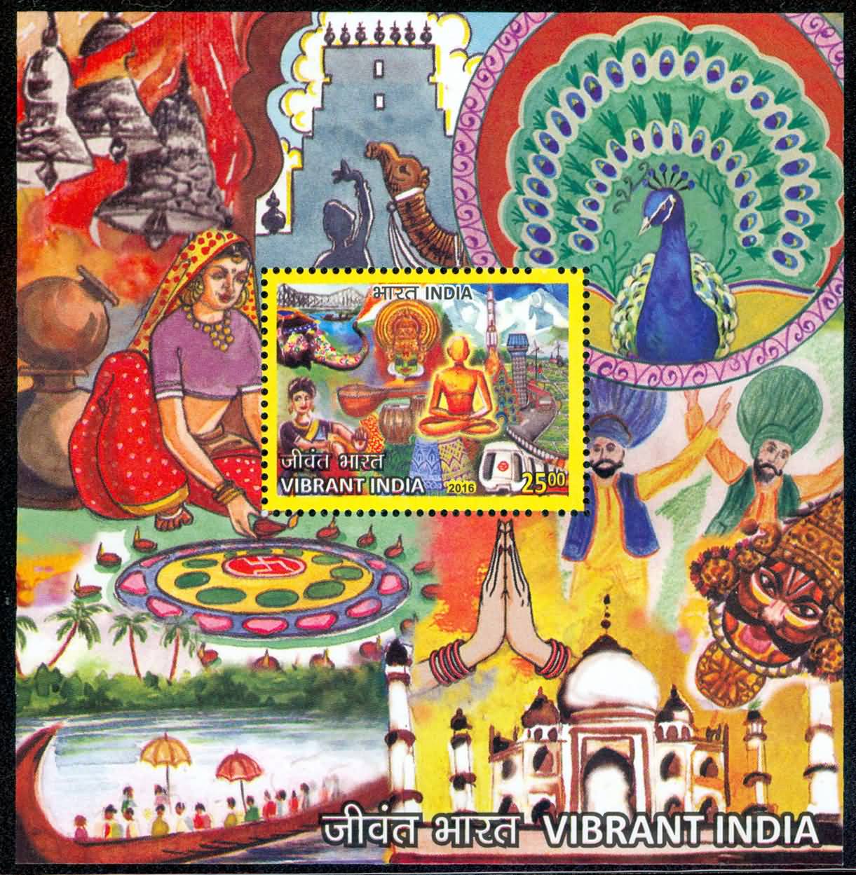 Rainbow Stamp Club New Stamps from India