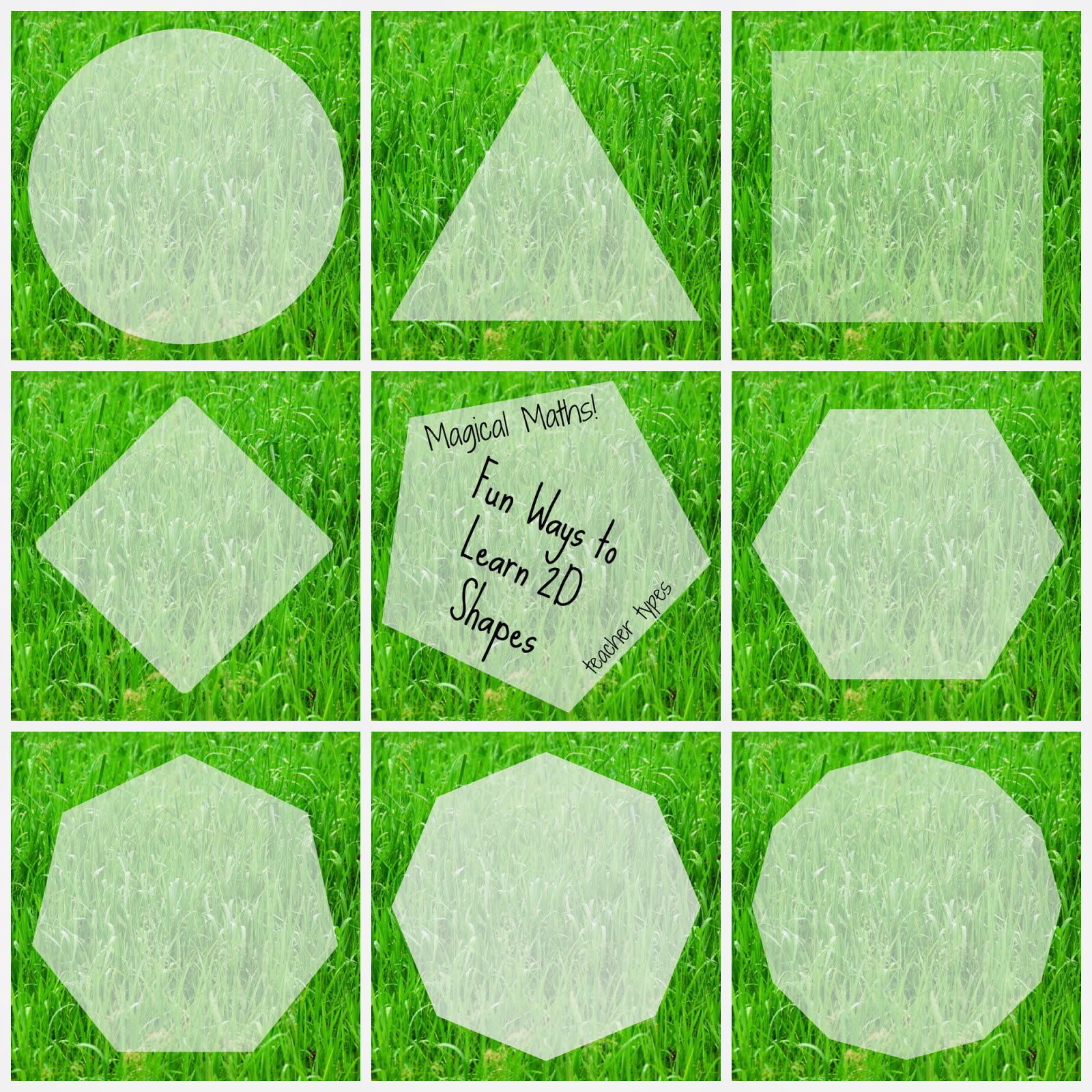 Learning About 2D Shapes | Magical Maths - Teacher Types