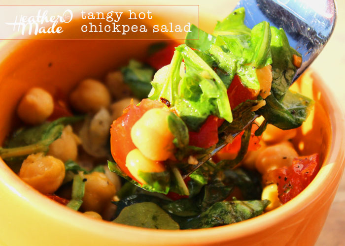 hot chick pea salad heather o made tangy hot chickpea salad hot chick pea salad heather o made tangy hot chickpea salad