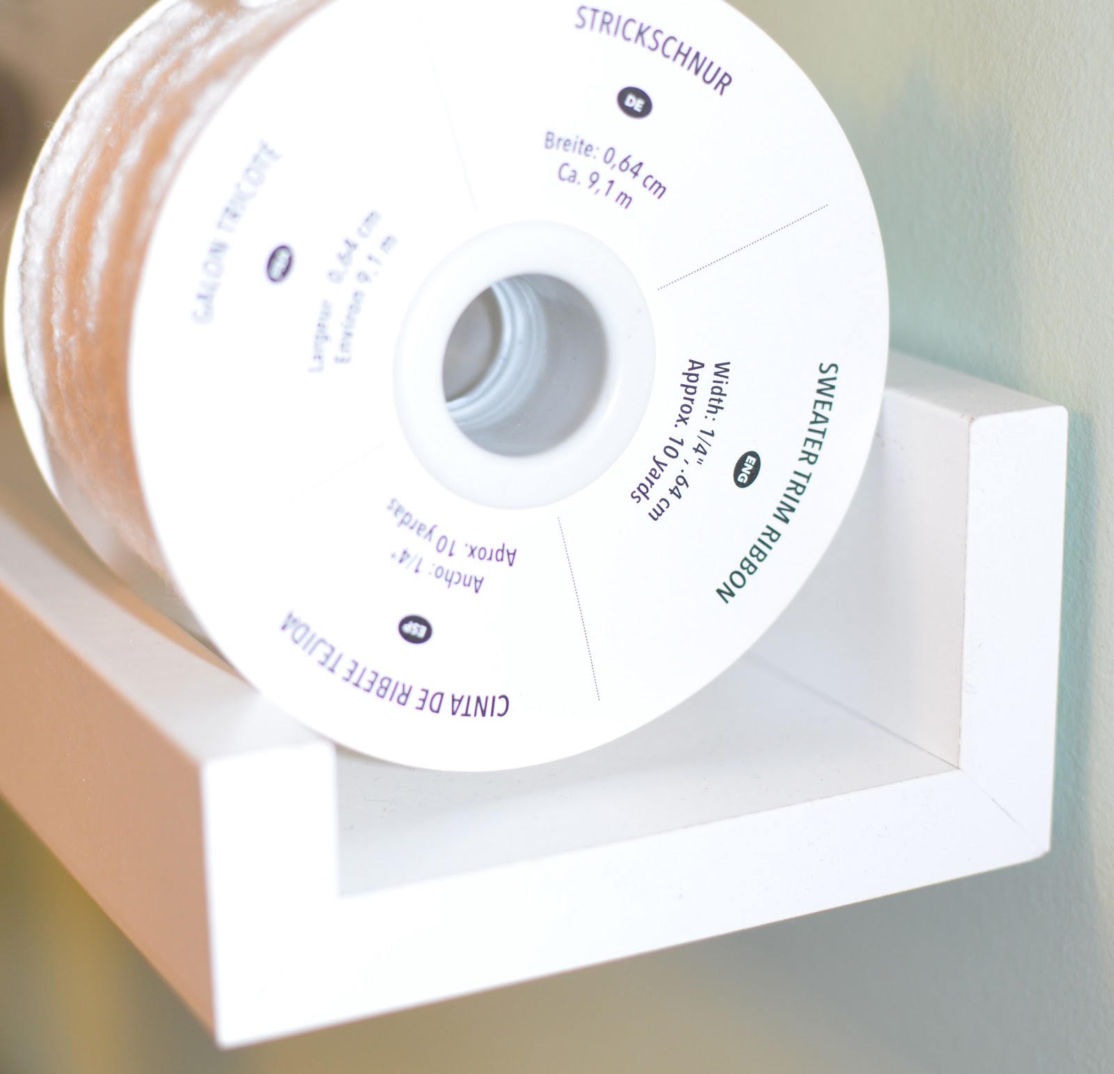 Hofkissed Ribbon Storage!