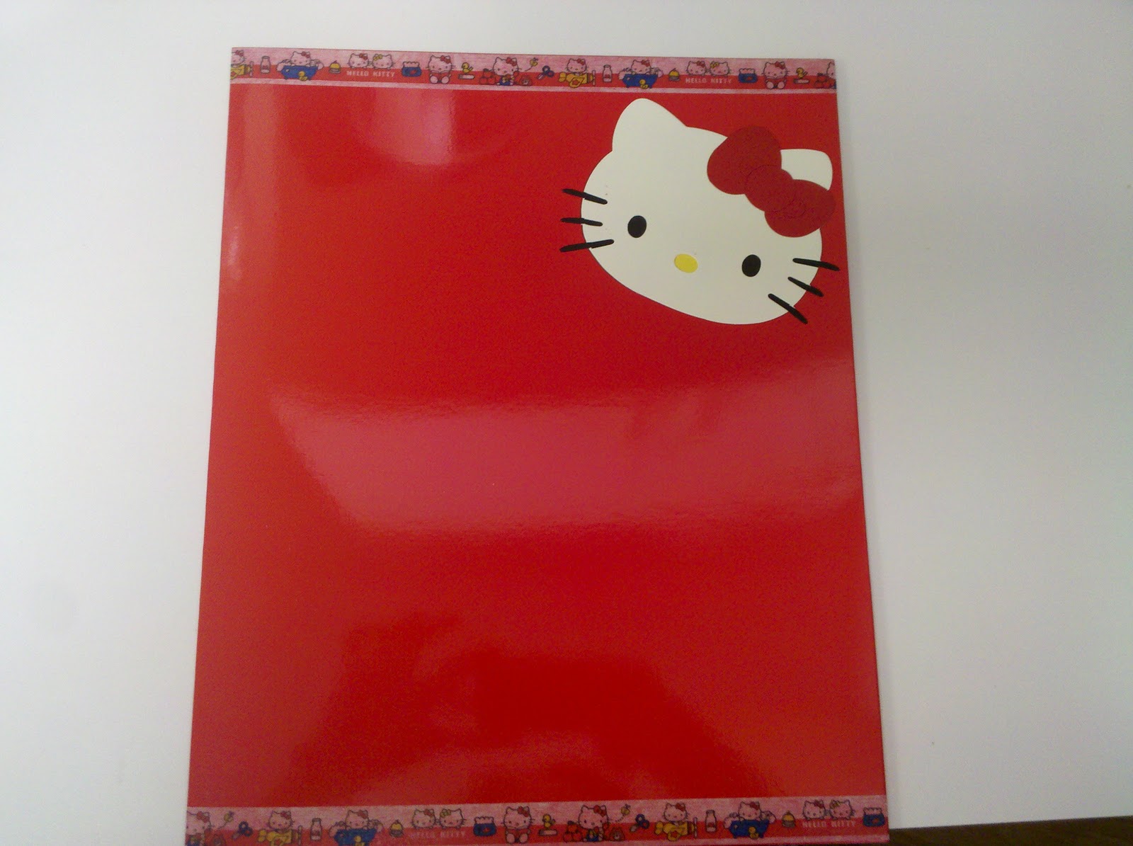 Loves Happy Hour Old School Hello Kitty Folders