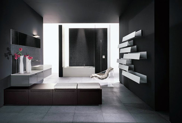 Black Bathroom Design Inspiration picture