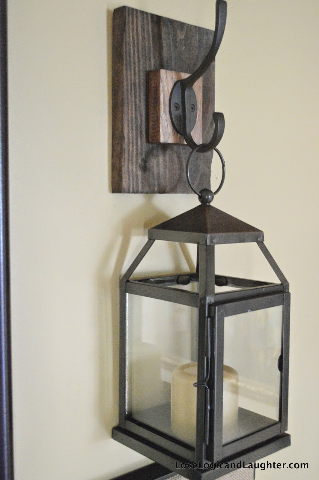 Wall Lantern Hooks For My Entryway DIY Logic & Laughter