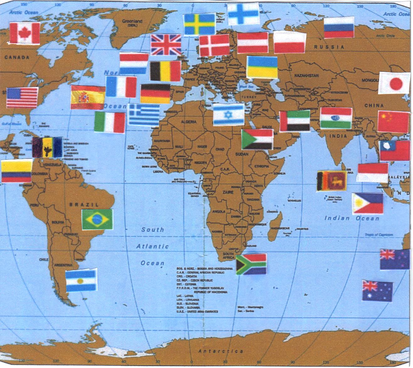 All+world+flags+with+names