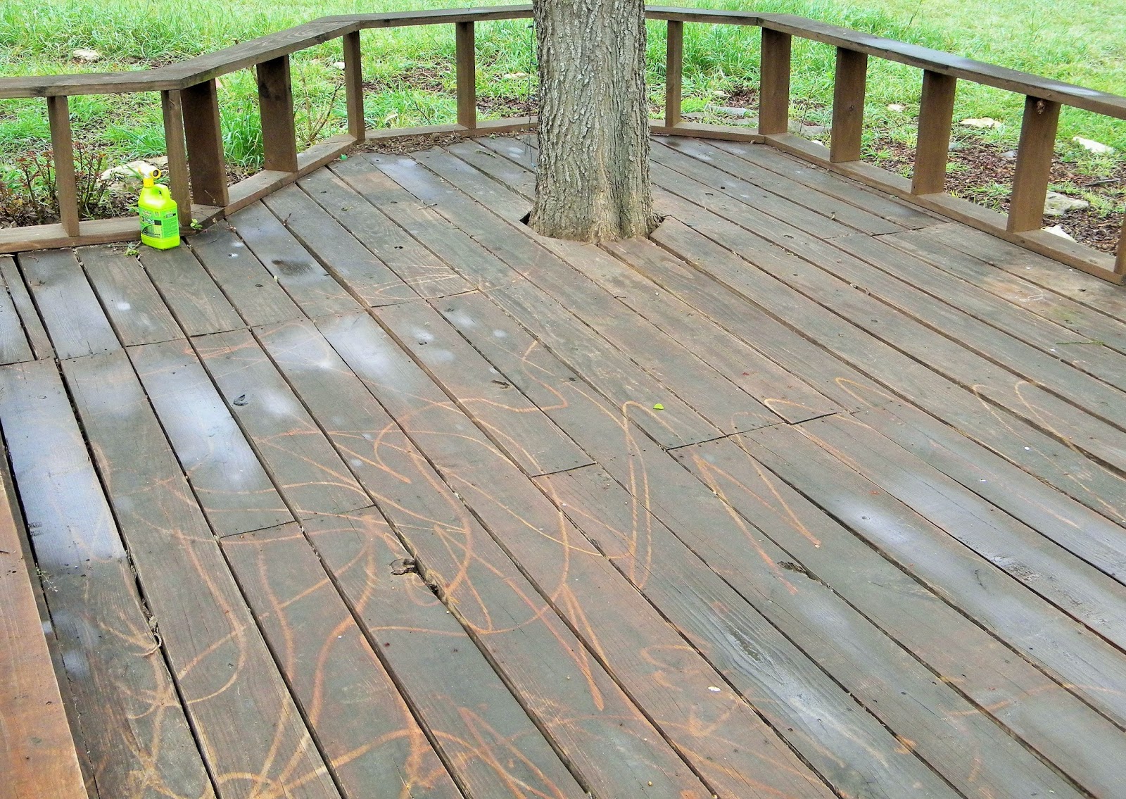 Rebecca’s Retreat Spring Cleaning The Dirty Deck