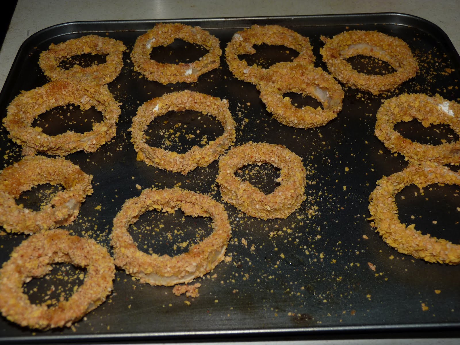 Chitranna Baked Onion rings...for the event...'From Fried to Favourite''