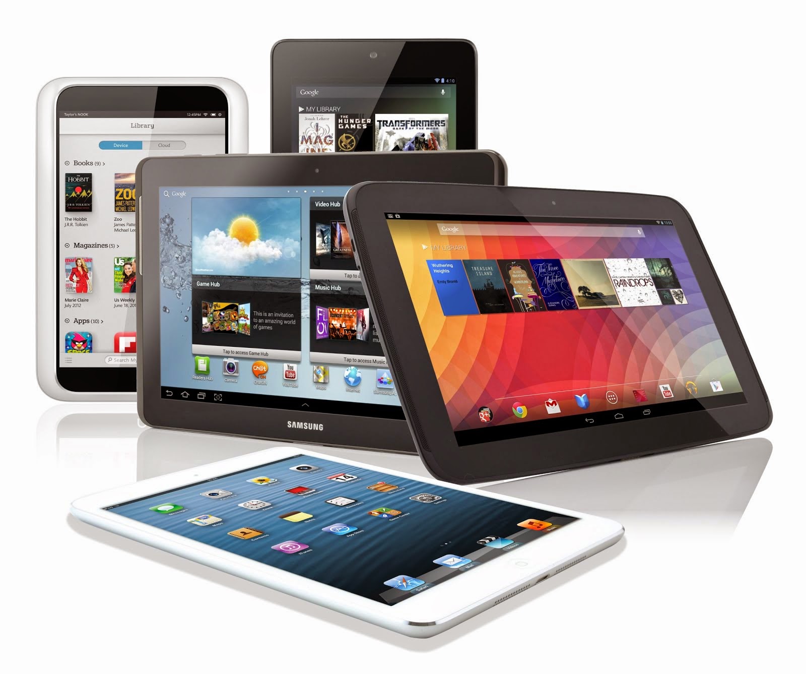 Top 5 Smart Tablets for You!