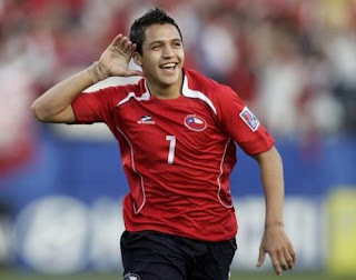 Top Football Players: Alexis Sanchez Football Profile and Pictures/Images