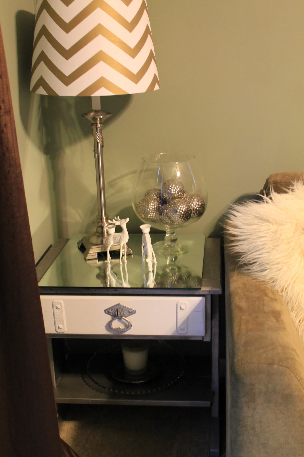 Just for Me...and You New Side Table & How to Get Smoke Smell Out of