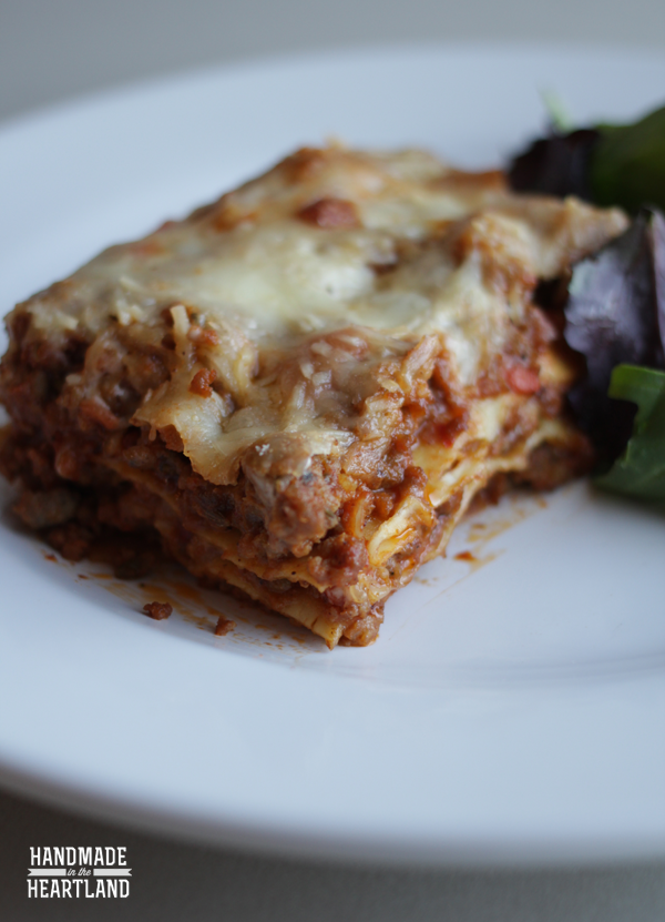 Chorizo Lasagna