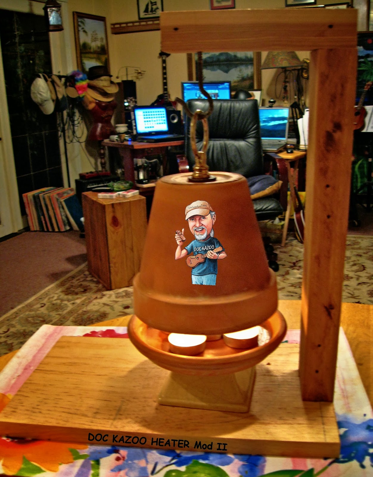 DOC KAZOO DOC KAZOO DIY CANDLE HEATER