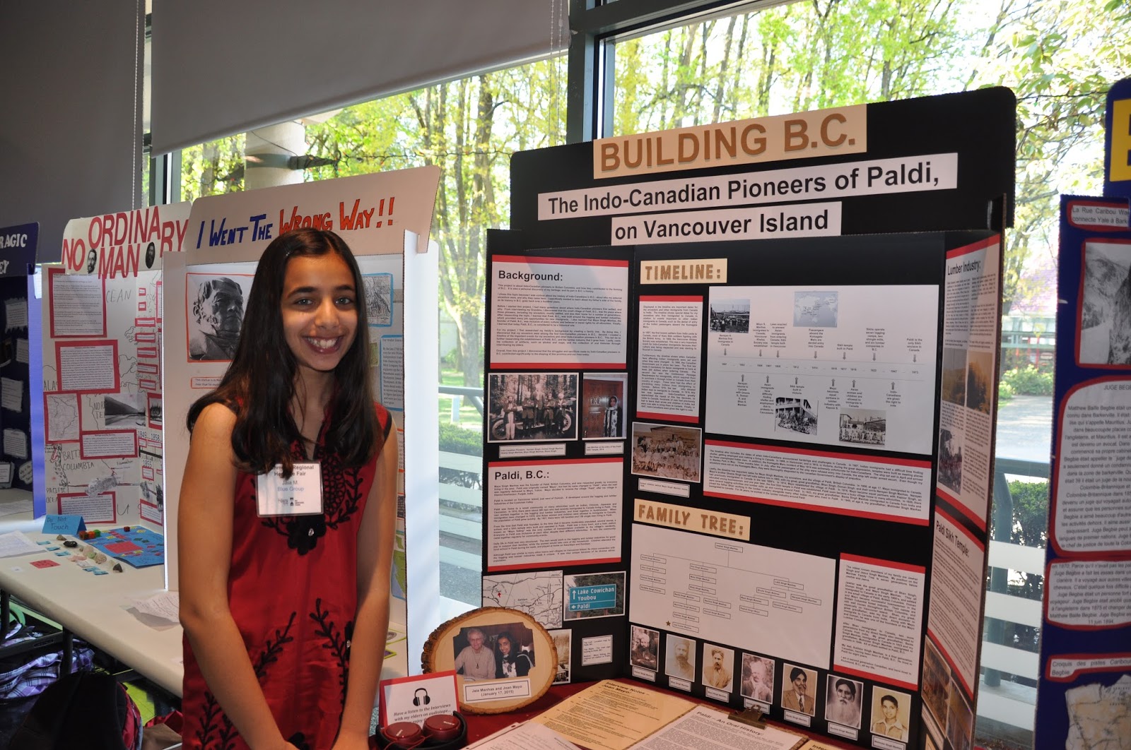 Richmond Regional Heritage Fair Meet your Provincial Fair Students Jaia