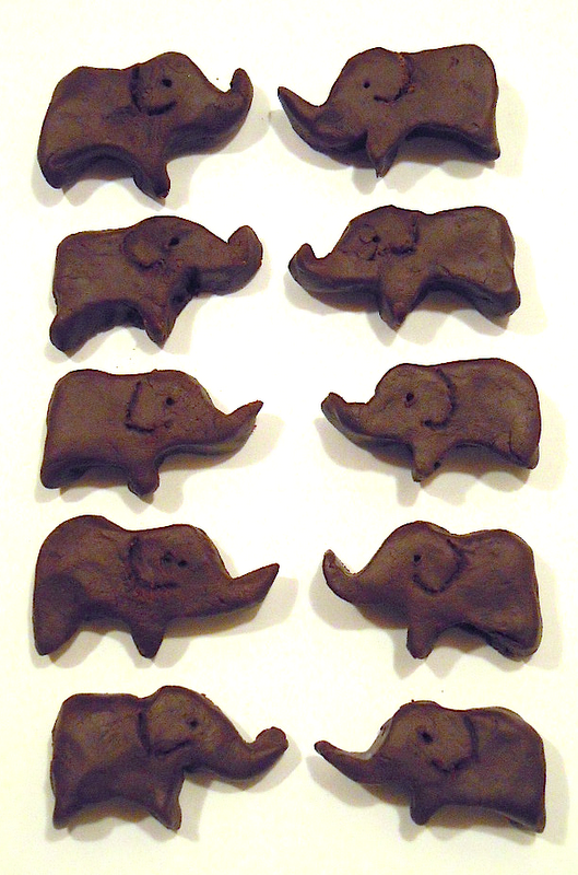 An Elephant a Day Elephant No. 329 Chocolate Fudge